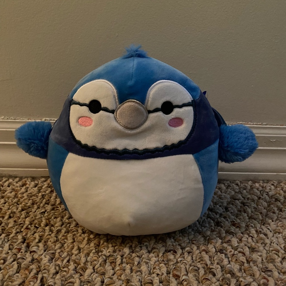 NWT Squishmallow Babs the Bluejay